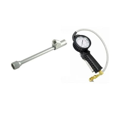 Astro Pneumatic TIRE INFLATOR  DIAL W/6" DUAL HEAD CHUC AO3081-30DC